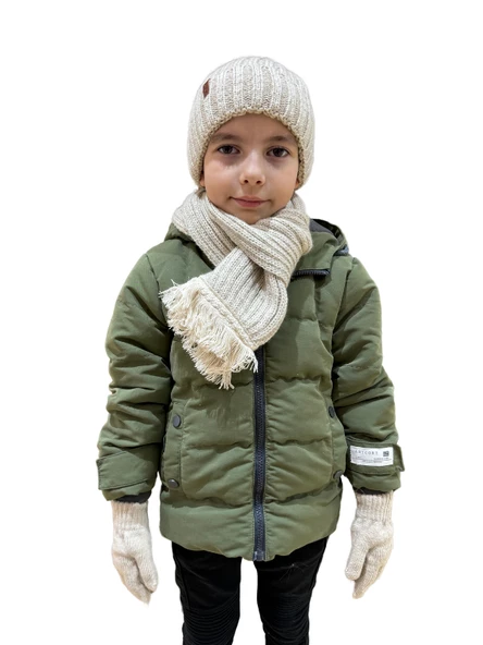 Benittokids Çocuk Şapka Eldiven Atkı Takımı 7021 - 6
