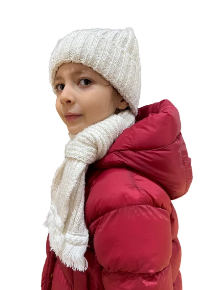 Benittokids Çocuk Şapka Eldiven Atkı Takımı 7021 - 4