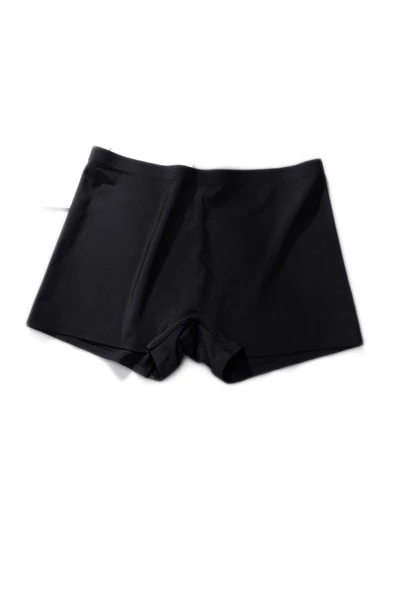 Kadın Dikişsiz Görünmez İz Yapmaz Mini Şort Boxer Siyah - 2