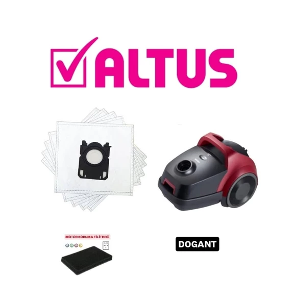 ALTUS Toz Torbası 10  Adet Motor Filitreli