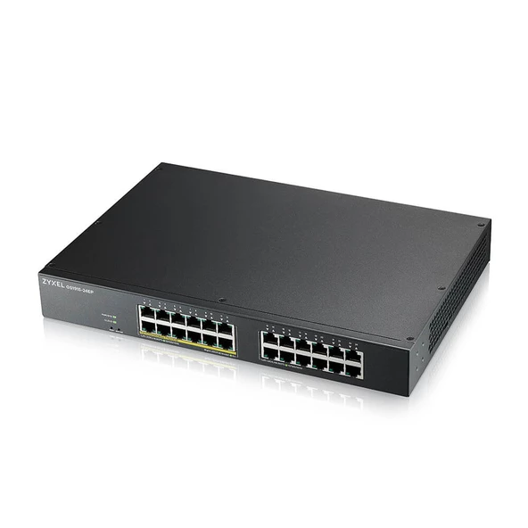 ZyXEL 24port 12port PoE 130W GS1915-24EP GIGABIT Yönetilebilir Switch ürün görseli