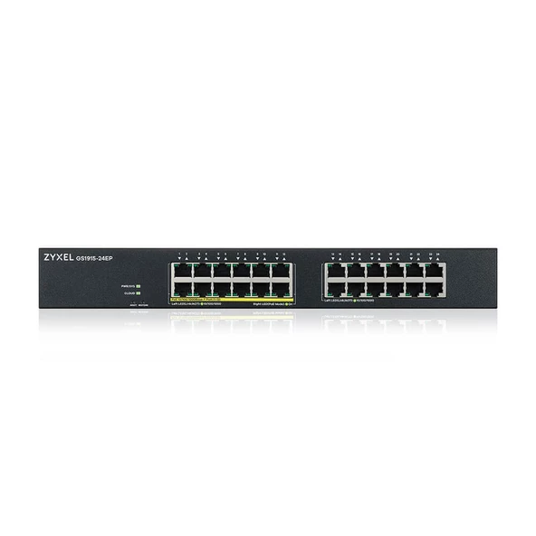 ZyXEL 24port 12port PoE 130W GS1915-24EP GIGABIT Yönetilebilir Switch - Resim 3