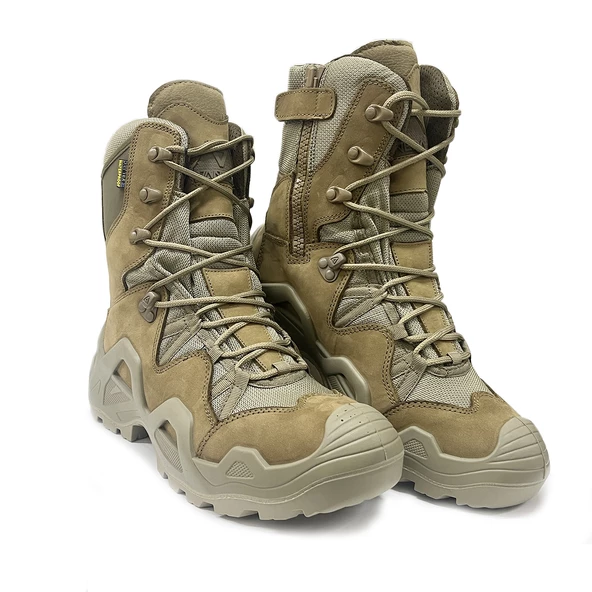 VANEDA 992 Storm Pro On Duty Nubuk Açık Haki Dry-Tex Arazi Outdoor Trekking Asker Botu