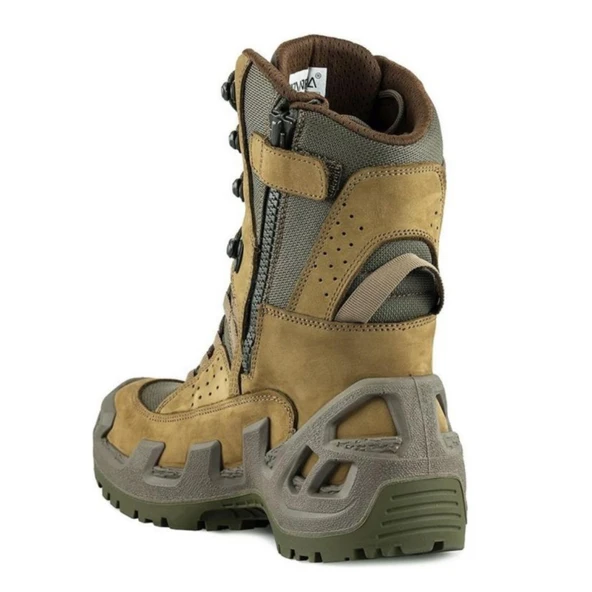 VANEDA 1191 V-Clutch Pro On Duty Nubuk Haki Fermuarlı Dry-Tex Su Geçirmez Soğuğa Karşı Koruma Arazi Outdoor Trekking Botu - 3