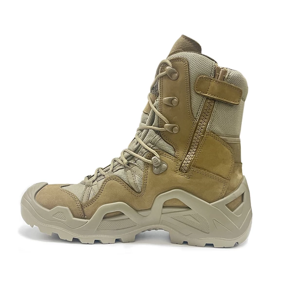 VANEDA 992 Storm Pro On Duty Nubuk Açık Haki Dry-Tex Arazi Outdoor Trekking Asker Botu - 4
