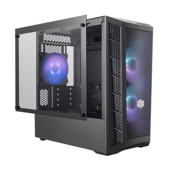 COOLERMASTER MB311L MCB-B311L-KGNB60-S00 600W Gaming Mid-Tower PC Kasası - Resim 4