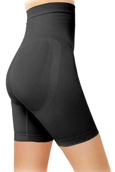 Elite Life Kadın Siyah Dikişsiz Silikonlu Şekillendirici Korse 880 ürün görseli