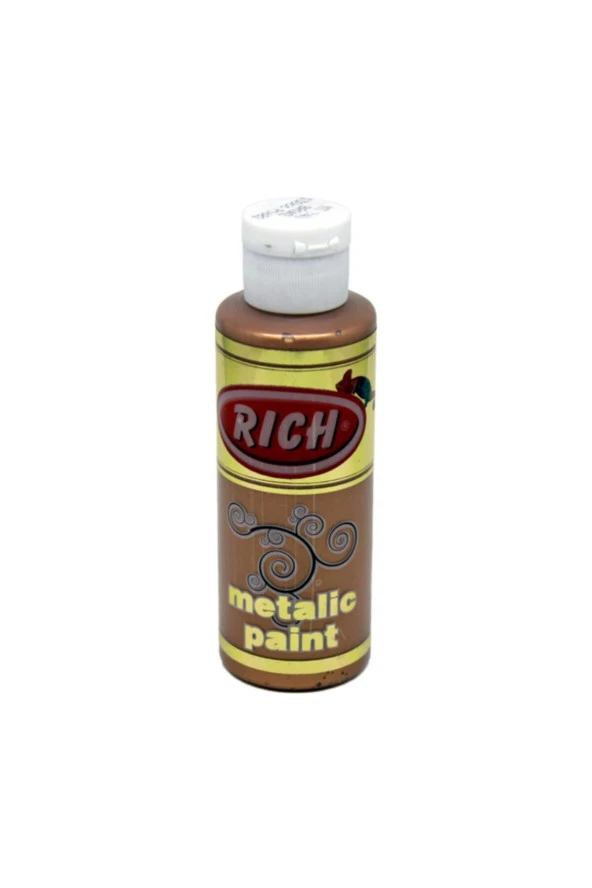 Rich Metalik Akrilik Boya 120 ml Bronz - 1