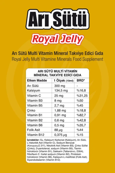 SPN ARI SÜTÜ 100 ML ORAL LIQUID - 3