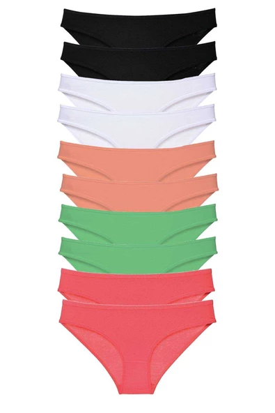 10 adet Süper Eko Set Likralı Kadın Slip Külot 504 ürün görseli