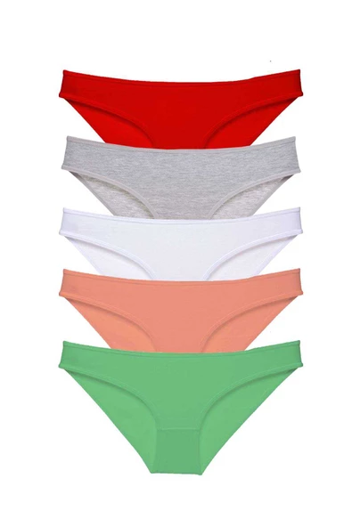 5 adet Süper Eko Set Likralı Kadın Slip Külot 518 ürün görseli