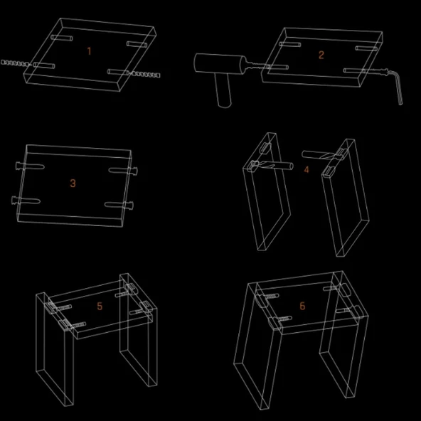 CAR BOND BAĞLANTI ELEMANI -GS1202.AT 500 ADET - Resim 3