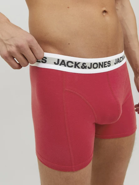 JACK JONES Erkek Pamuklu 3 lü Paket Boxer 12228454 - 7