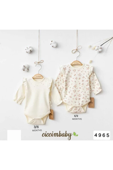 ciccimbaby  Flower Garden U.kollu Bady (2 Lİ SET)