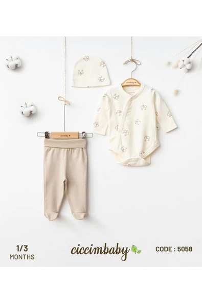 ciccimbaby  BEAR HUGS KRUVAZE 3 LÜ TAKIM