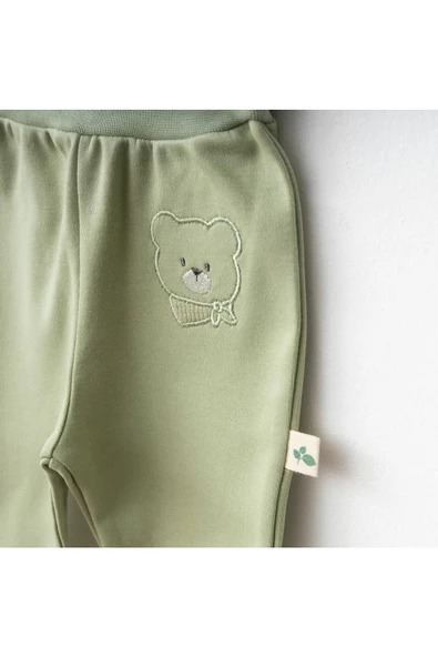 ciccimbaby  BEAR HUGS PATİKLİ PANTALON( 2 Lİ SET ) - 2