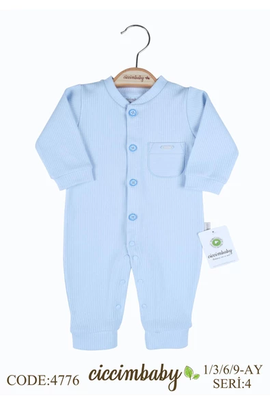 ciccimbaby  CEPLİ MAVİ RİBANALI TULUM