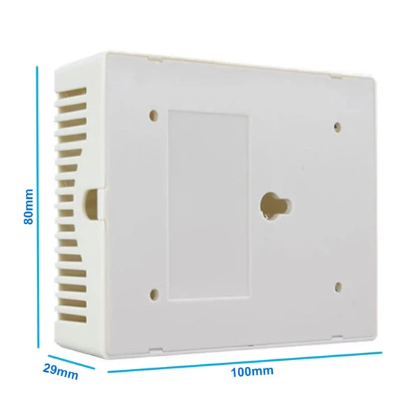 Plastik Elektronik Proje Kutusu 100 x 80 x 29mm Beyaz Renk Duvar Montaj Tip Elektronik Devre Protot - Resim 4