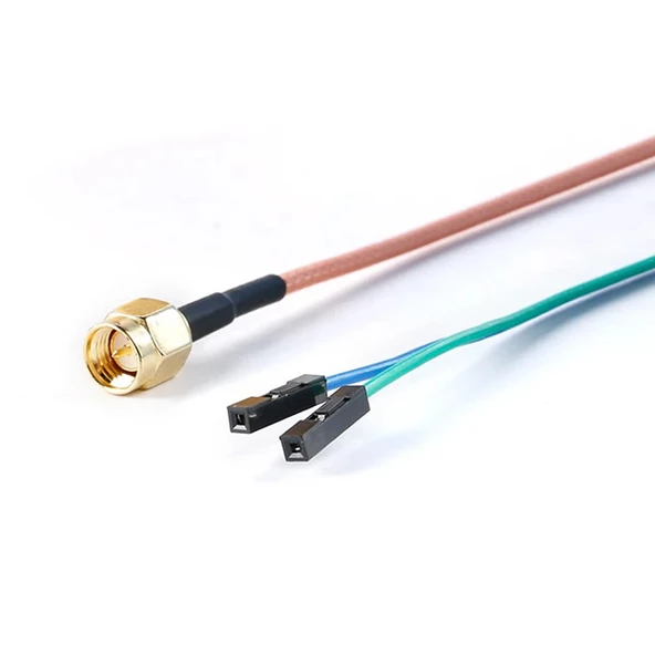 RG316 30cm Sma Erkek to Dupont Dişi Kablo RF Uzatma Kablosu Altın Kaplama Soket Test 0-6GHz Wi-Fi - 4