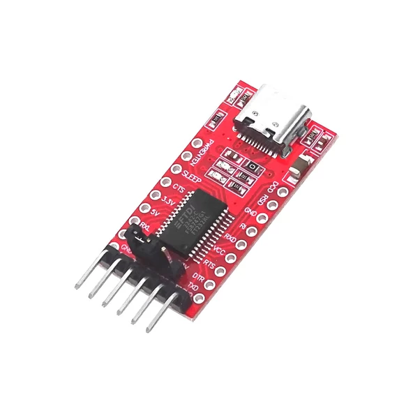 FT232RL USB to RS232 TTL UART Çevirici Modül Type C Usb Soket Seri Port Haberleşme Arduino Mcu