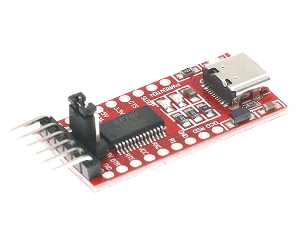 FT232RL USB to RS232 TTL UART Çevirici Modül Type C Usb Soket Seri Port Haberleşme Arduino Mcu - Resim 6