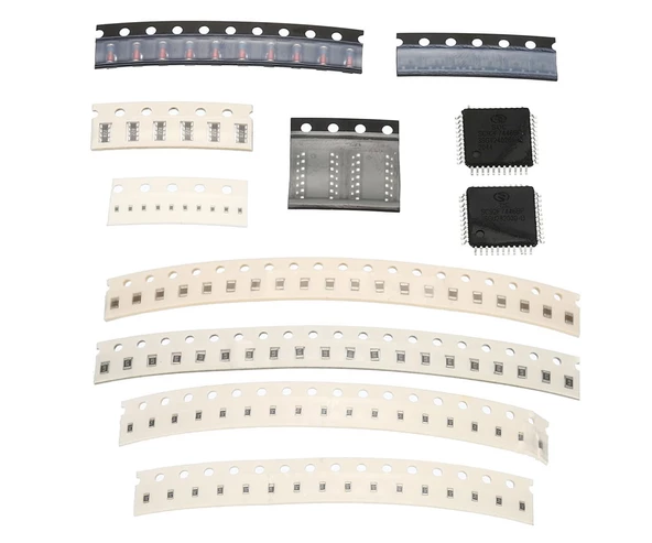 Smd Lehim Öğrenme Seti 77 Parça Smt Elektronik Eğitim Kiti Deney Pratikleme Kartı Qfp44 Sop16 - 4