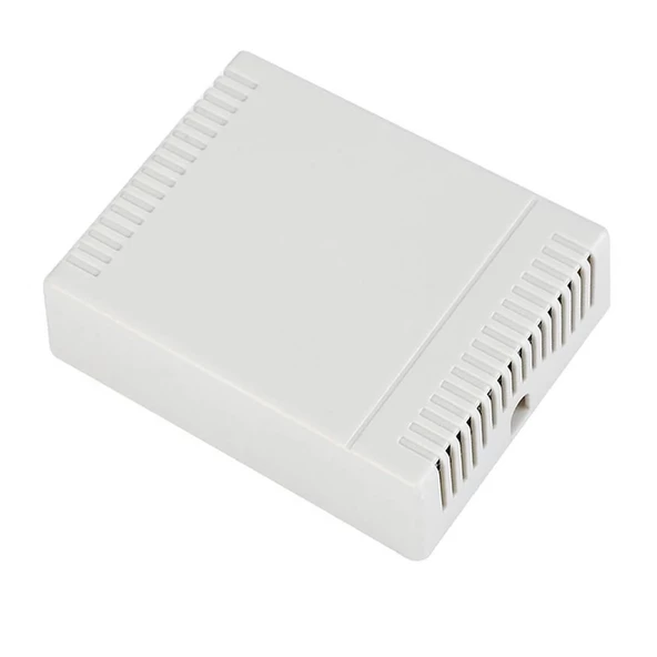 Plastik Elektronik Proje Kutusu 100 x 80 x 29mm Beyaz Renk Duvar Montaj Tip Elektronik Devre Protot