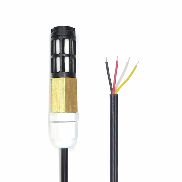 100cm Kablolu Su Geçirmez SHT40 I2C Sıcaklık ve Nem Sensörü -40C / 125C Dijital Klima Termostat - Resim 6