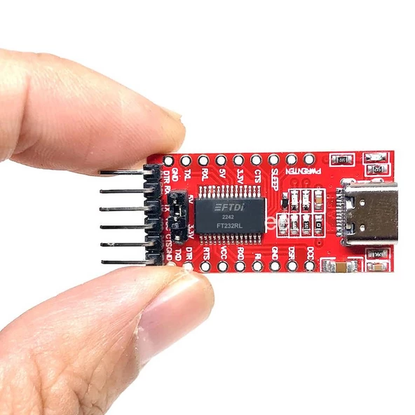FT232RL USB to RS232 TTL UART Çevirici Modül Type C Usb Soket Seri Port Haberleşme Arduino Mcu - Resim 2