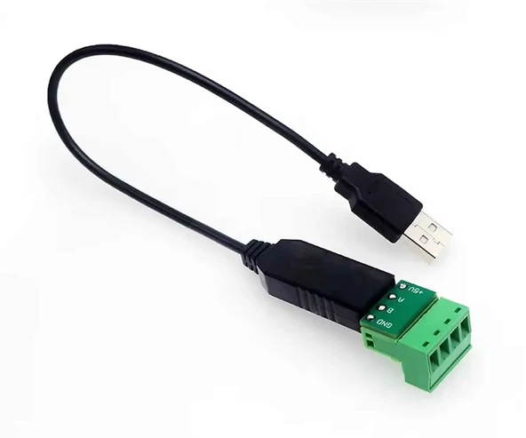 30cm Kablolu USB to RS485 Modül Kutulu Endüstriyel Tip Com Seri Port Sinyal Çevirici Haberleşme - Resim 2