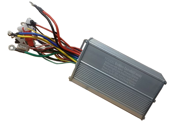 DC 48V/64V 500W Fırçasız Motor Sürücü Scooter Elektrikli Bisiklet Beyin Bldc Hız Kontrol Kartı Meta - Resim 2