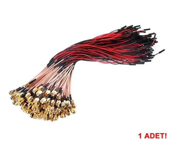 RG316 30cm Sma Erkek to Dupont Dişi Kablo RF Uzatma Kablosu Altın Kaplama Soket Test 0-6GHz Wi-Fi - 8