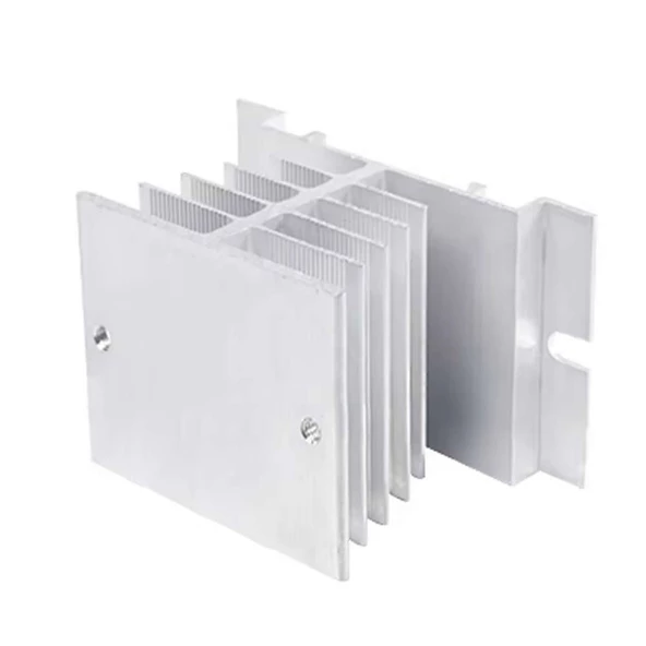 Ssr Alüminyum Soğutucu Blok Solid State Röleler İçin 10A/40A Ray Montaj Edilebilir Isı Sıcaklık Düş - 7