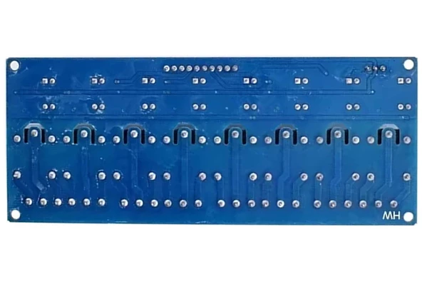 8 Kanal DC 12V Röle Modül AC 250V DC 30V 10A Optokuplör İzolasyonlu Girişler Elektronik Anahtar - Resim 4