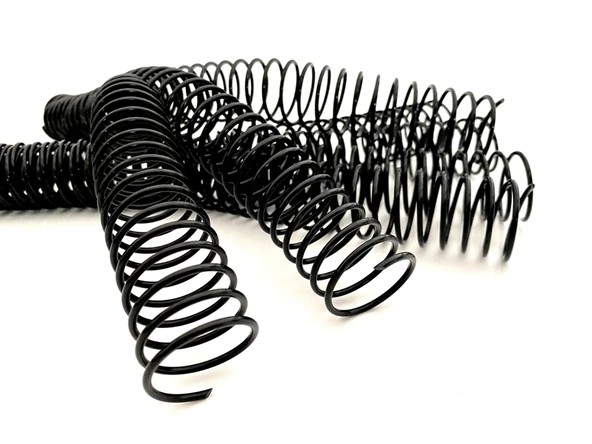 PLASTİK HELEZON SPİRAL 14MM. 4:1 SİYAH 100 AD. 48 LOP POŞETLİ