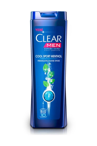 Clear Men Cool Sport Menthol Şampuan 350 ml