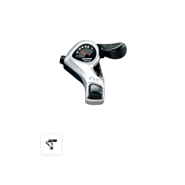 Shimano Vites kolu SL-TX50-7R 7-vites Plus Baş Parmak Vites Kolu Kelepçeli bant - 2