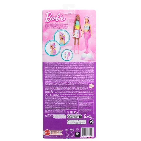 Mattel Barbie Uzun Saçlı Muhteşem Deniz Kızı HRR00 - 6