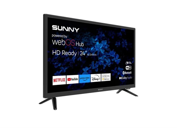 Sunny SN24LEDl262-S 24'' 60 Ekran Uydu Alıcılı HD Ready webOS Smart LED TV (12 WOLT) - 2