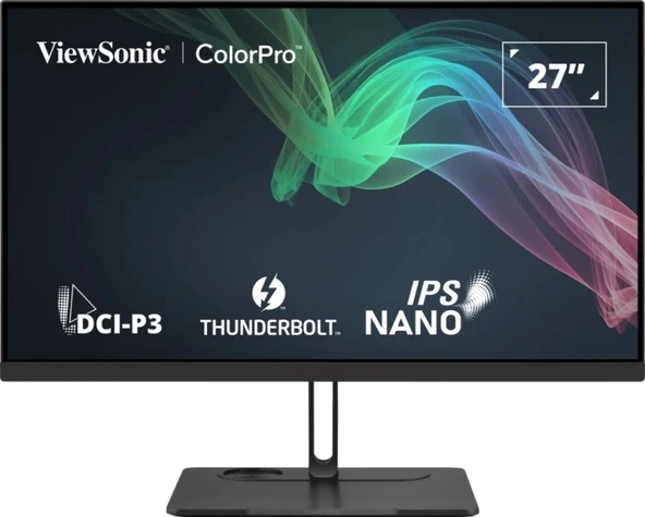ViewSonic VP2776T-4K 98 DCI-P3 ve %100 sRGB Kapsama Alanına Sahip 27" 4K Thunderbolt 4 Monitör - 2