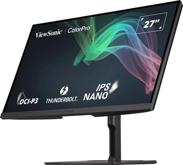 ViewSonic VP2776T-4K 98 DCI-P3 ve %100 sRGB Kapsama Alanına Sahip 27" 4K Thunderbolt 4 Monitör - 3