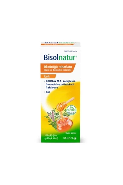 Bisolnatur Bitkisel Şurup 128 gr