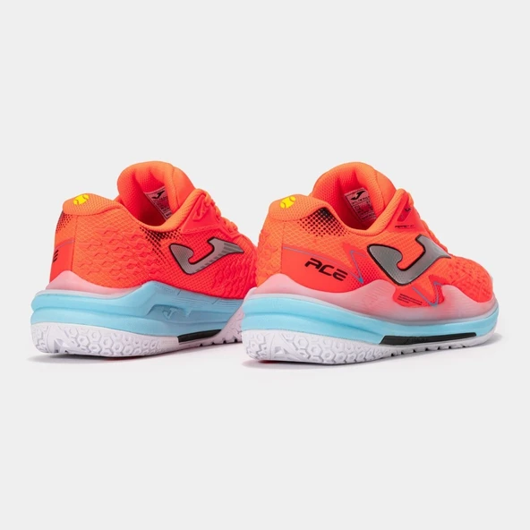 Joma Ace Kadın Mercan Toprak & Sert Kort Tenis Ayakkabısı TACLW2410AC - 3