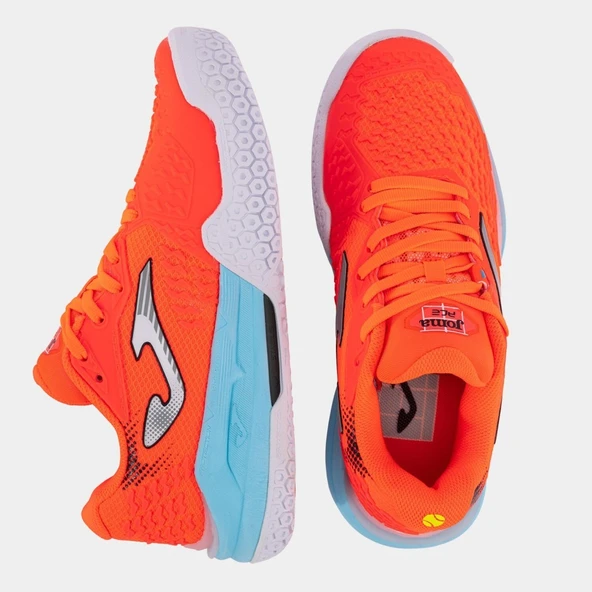 Joma Ace Kadın Mercan Toprak & Sert Kort Tenis Ayakkabısı TACLW2410AC - 4