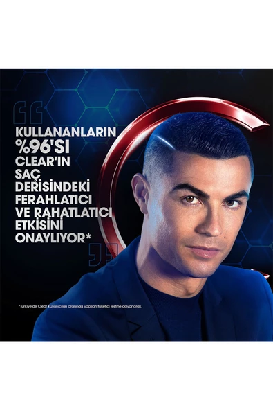 Clear Men Kepeğe Karşı Etkili Şampuan Hızlı Stil 2'si 1 Arada Kolay Şekil Alan Saçlar 350 ml x3 - 8