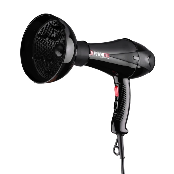 Powertec TR-901 Fön Makinesi + Vigo Başlık Profesyonel Saç Kurutma - Resim 2