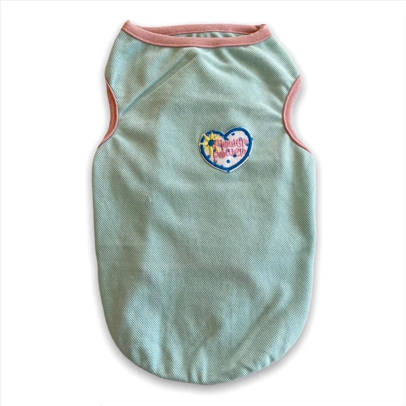 Minty Flower Power  Atlet by Kemique Köpek Kıyafeti Köpek Elbise - 6