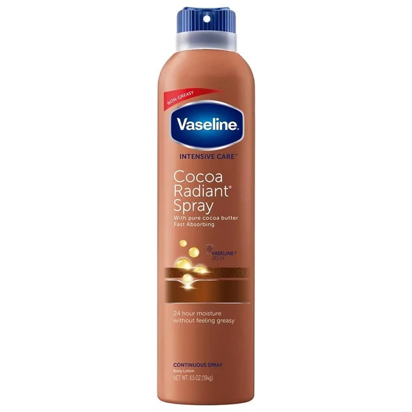 Vaseline Spray Lotion Cocoa Radiant - Nemlendirici Sprey 184gr