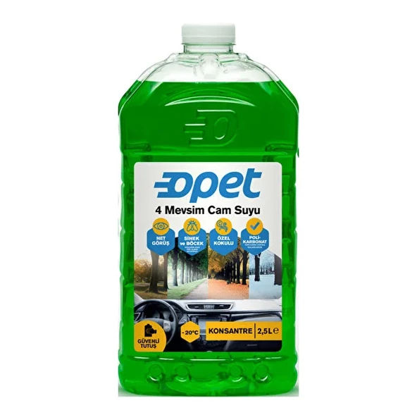 4 MEVSİM CAM SUYU  2.5 LT