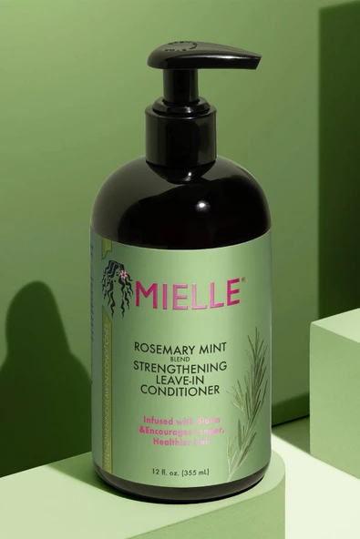 Mielle Rosemary Mint Güçlendirici Durulanmayan Saç Kremi 355ML - Resim 4